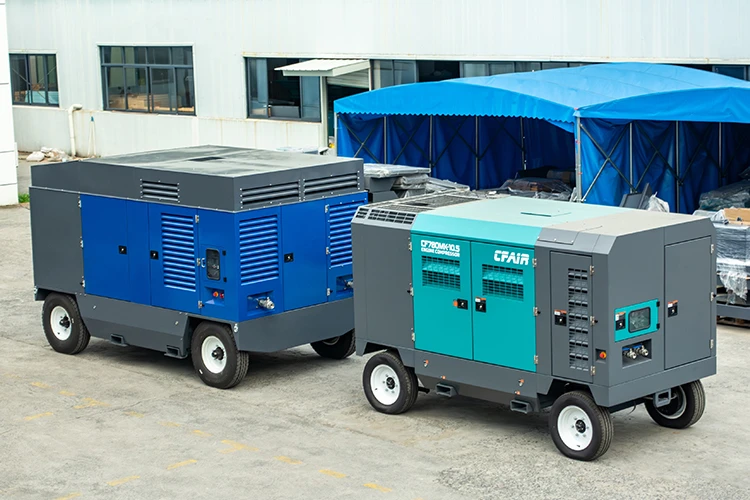 Construction Site Air Compressor Construction Site Air Compressor